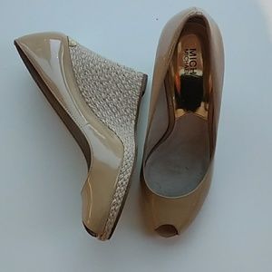 Michael Kors patent wedge pumps reposh